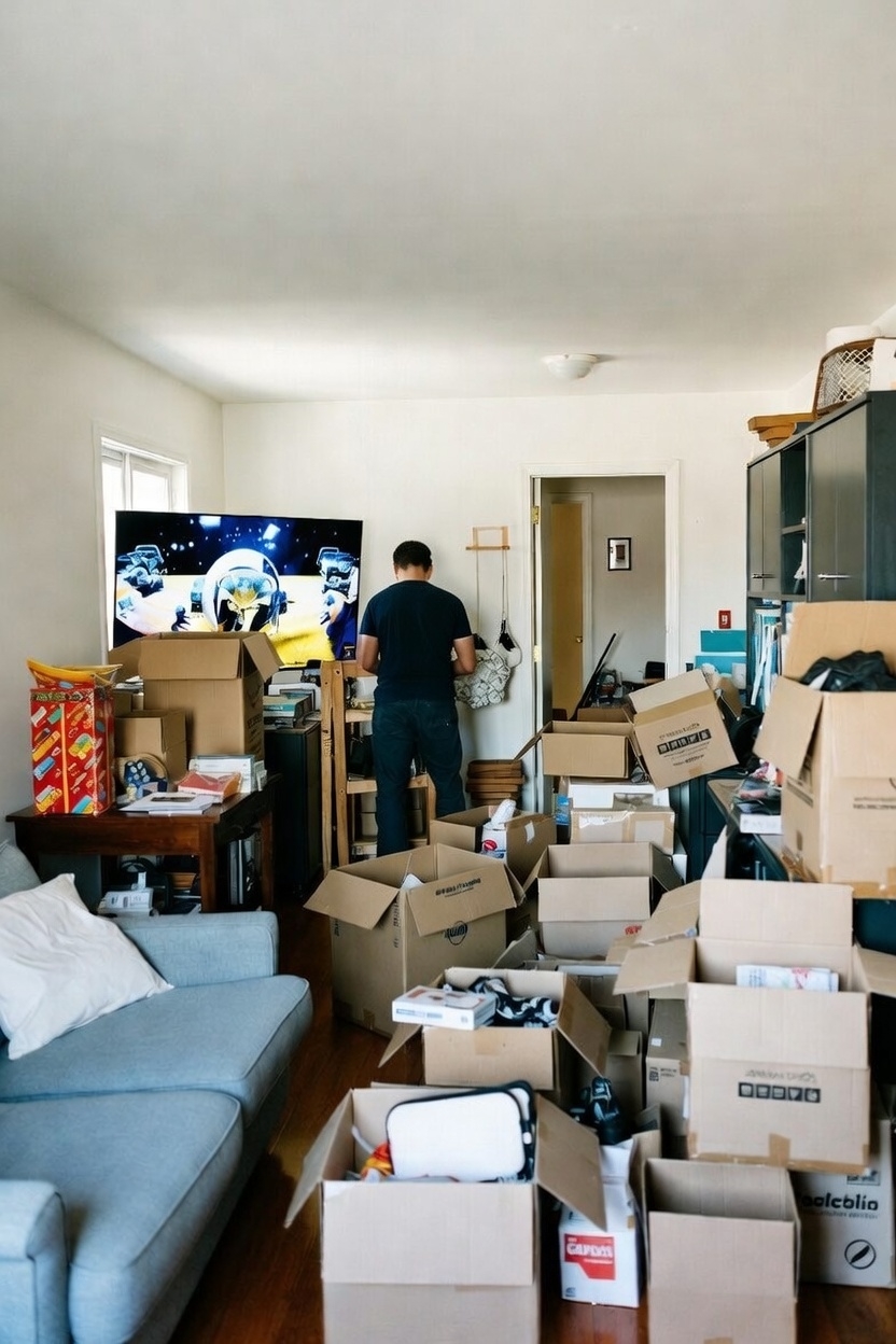 Messiewohnung entrümpeln – Beispielbild