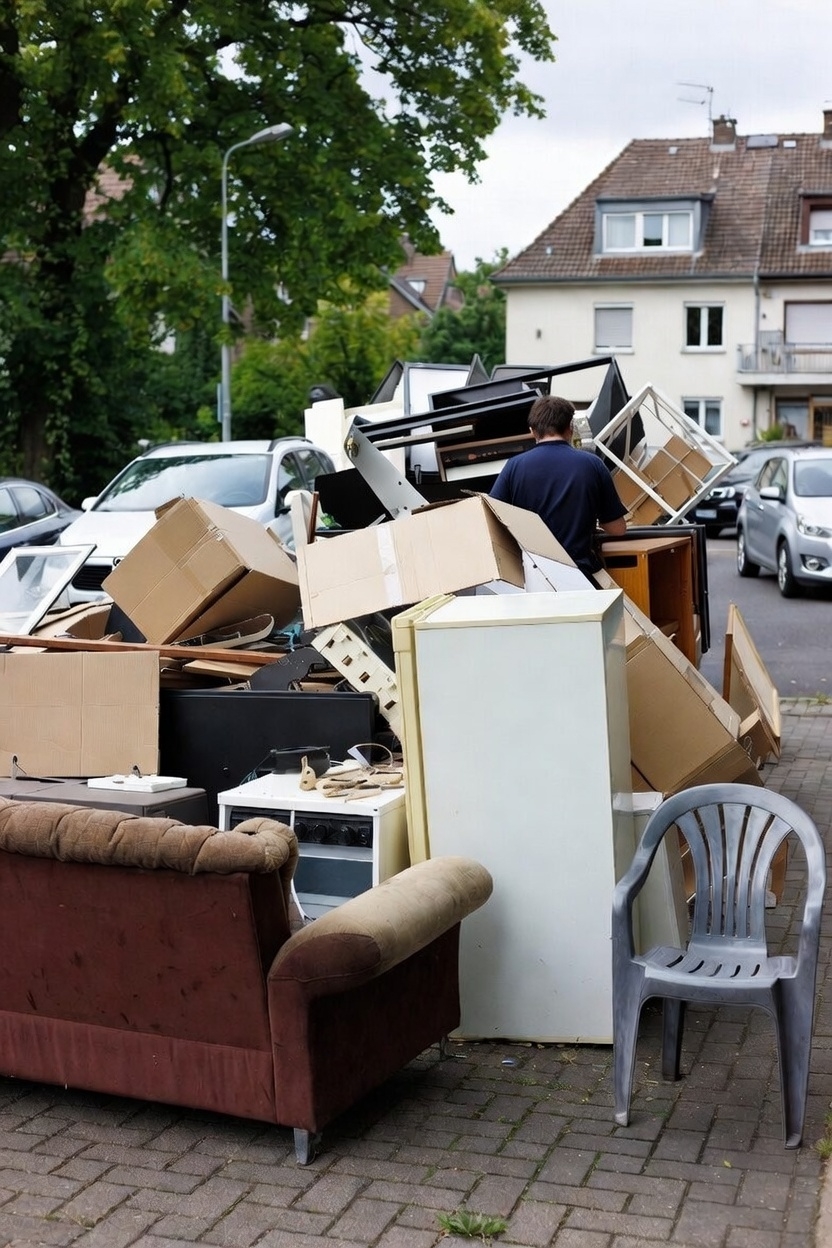 Müllentsorgung – Beispielbild